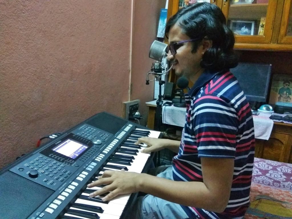 Pradip is recording The Sound of Solitude